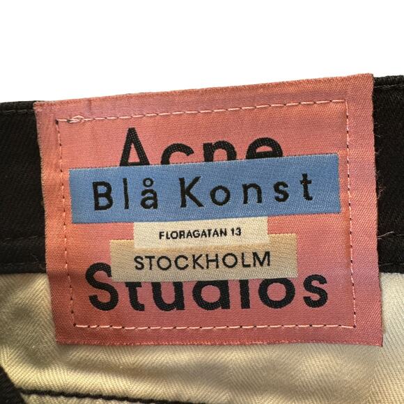 ACNE Studios North Skinny Fit Jean Stay Black - Picture 4 of 10